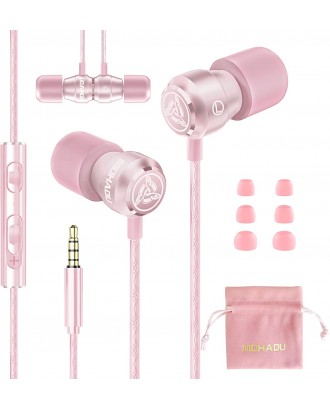 FAAEAL Headphones Iris 2.0 Without Mic Version,Wired Earphones with 3.5mm Plug,Durable Wired Ear Buds with Dynamic Crystal Clear Sound,Good Bass Earbuds,for Smartphones/PC/Tablet and More (Gray) FAAEAL Headphones Iris 2.0 Without Mic Version,Wired Earphones with 3.5mm Plug,Durable Wired Ear Buds with Dynamic Crystal Clear Sound,Good Bass Earbuds,for Smartphones/PC/Tablet and More (Gray)